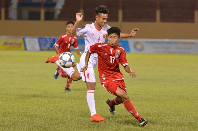 Văn Nam tỏa sáng, U19 Việt Nam thắng kịch tính Myanmar