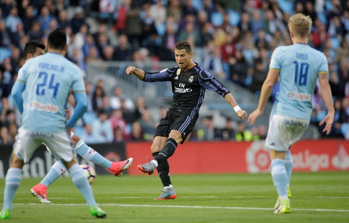 Ronaldo lập kỷ lục mới sau chiến thắng trước Celta Vigo