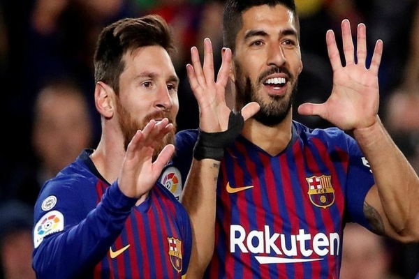 Messi và Suarez là cặp song sát đáng sợ nhất châu Âu