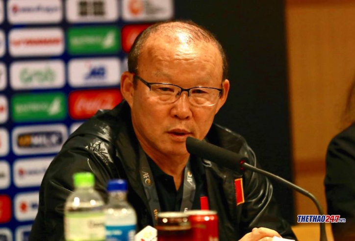 Park Hang-seo is unpleasant with Vietnam's overwhelming victory over Indonesia