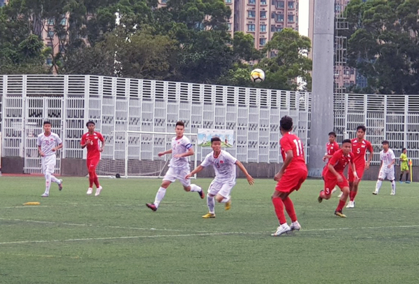 U18 Vietnam has a favorable starting by gaining the 89th-minute goal in the international game