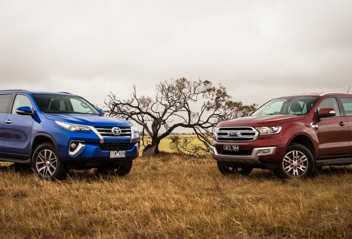 So sánh Ford Everest và Toyota Fortuner 2021: Kỳ phùng địch thủ