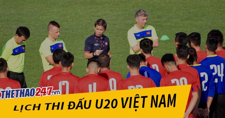 Lịch thi đấu của đội tuyển U20 Việt Nam tại U20 thế giới 2017