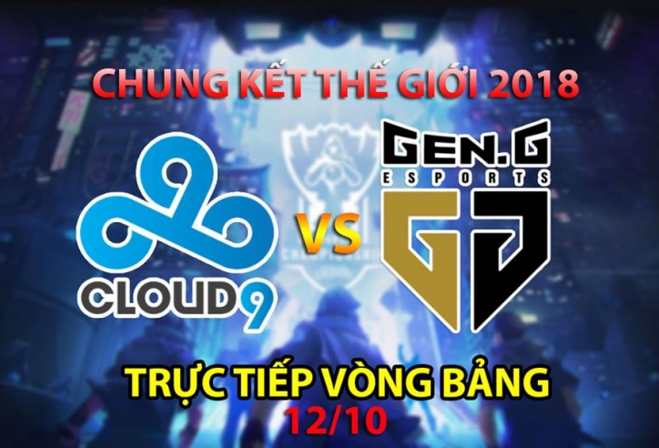 Cloud 9 vs Gen.G: Gen.G có được chiến thắng đầu tiên tại CKTG 2018 sau 3 ngày thi đấu