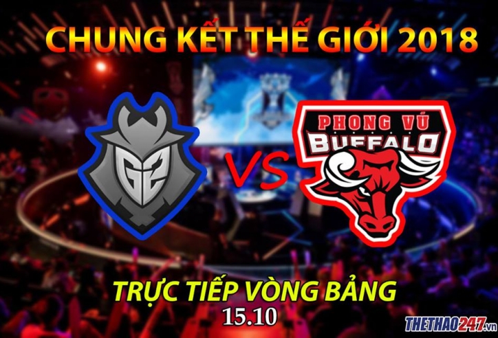 G2 Esports vs Phong Vũ Buffalo: Thất bại vô cùng đáng tiếc của đại diện Việt Nam