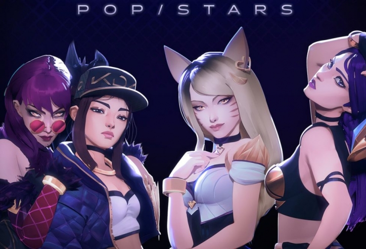 MV 'POP/STARS' của K/DA phá kỷ lục lượt xem trên Youtube