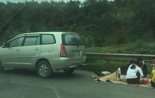 Nhóm người ăn nhậu trên cao tốc Nội Bài – Lào Cai đã bị tạm giữ ô tô