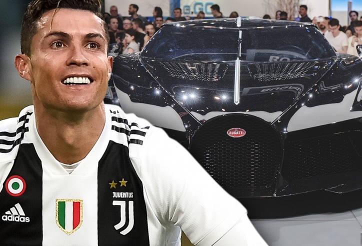 Cristiano Ronaldo chính thức sở hữu siêu xe đắt nhất thế giới