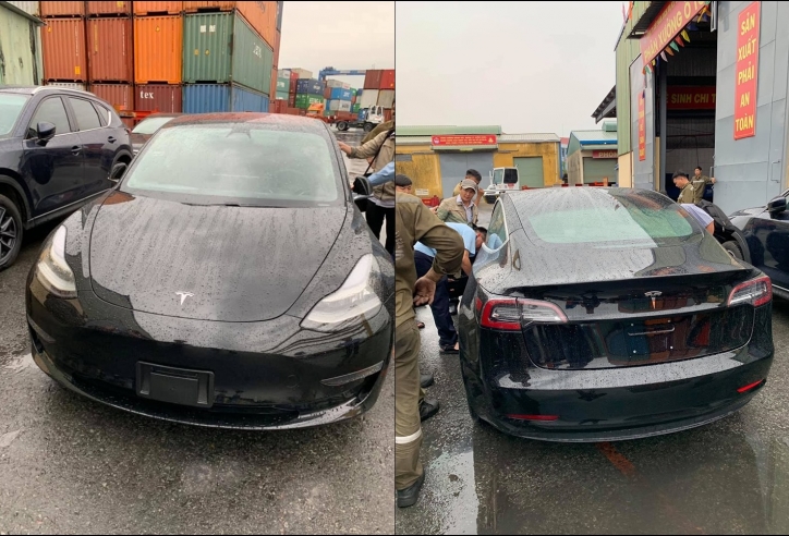 Chi tiết ô tô điện Tesla Model 3 đầu tiên về Việt Nam