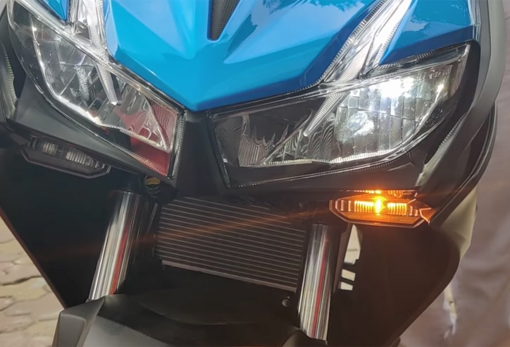 Honda Winner X độ đèn xi nhan: Có vi phạm pháp luật không?