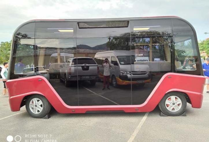 Hé lộ mẫu ô tô siêu đẹp được cho là xe buýt điện VinFast