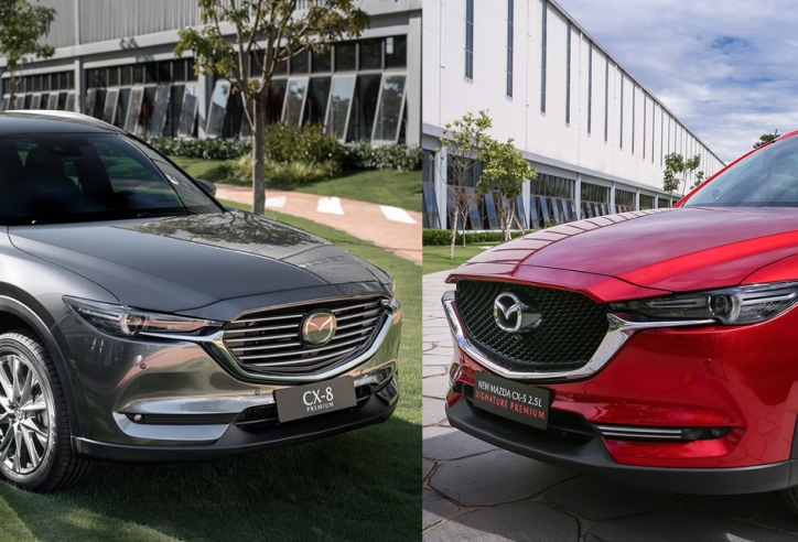 Mazda CX-5 và Mazda CX-8 đồng loạt tăng giá niêm yết