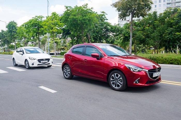 Đua với KIA Soluto, giá Mazda 2 giảm tới 70 triệu đồng