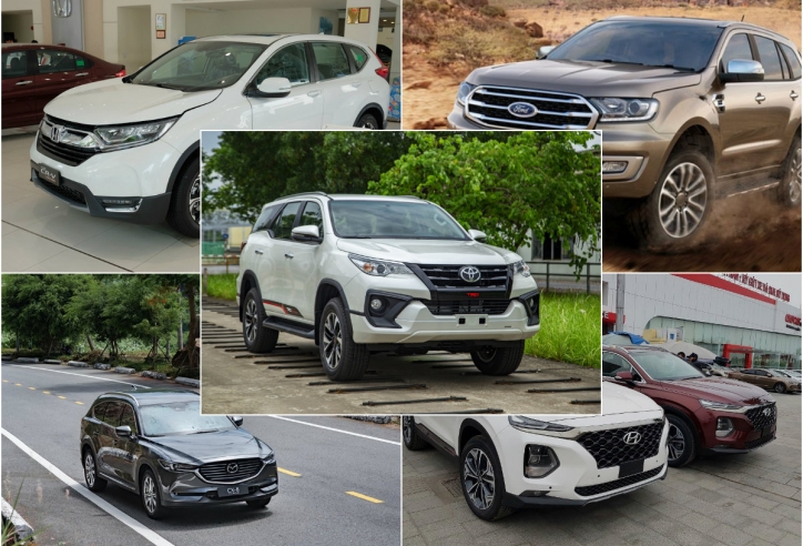 5 mẫu SUV bán chạy nhất Việt Nam tháng 9/2019