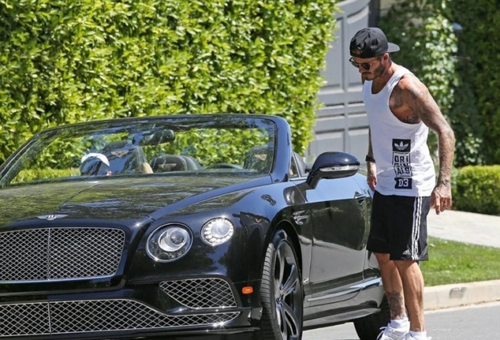 Bộ sưu tập siêu xe khổng lồ của cựu danh thủ David Beckham