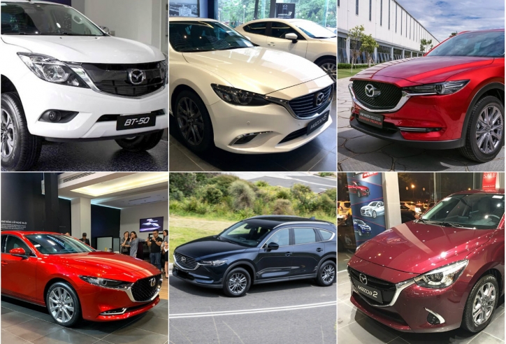 Toàn bộ xe Mazda giảm giá mạnh trước Tết Nguyên đán