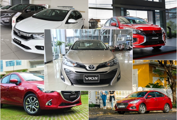 Điểm mặt những đối thủ của Toyota Vios 2020 tại Việt Nam