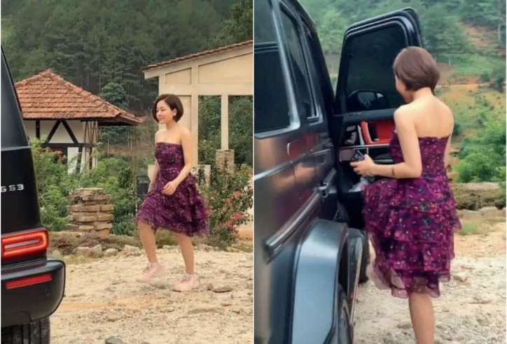 Hot girl Trâm Anh đi Đà Lạt chụp ảnh bằng siêu SUV hơn 13 tỷ đồng