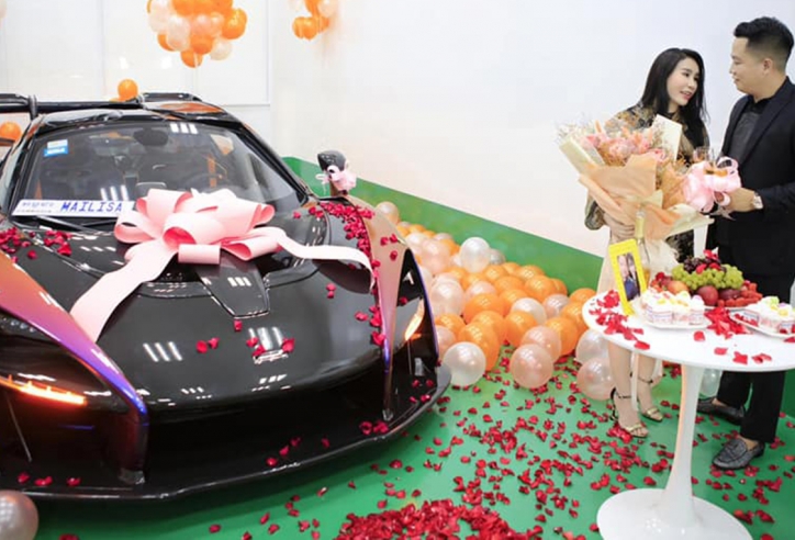 Chân dung vị đại gia Sài Gòn mua siêu xe McLaren Senna tặng vợ