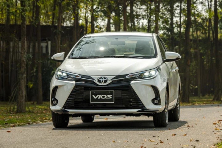 Giá lăn bánh Toyota Vios 2021 tại Việt Nam: cao nhất 737 triệu đồng