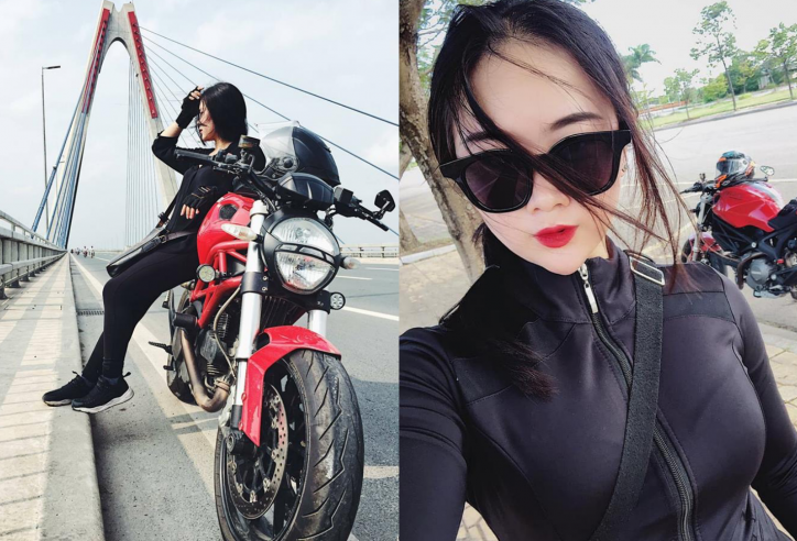 Trò chuyện với nữ biker Việt đam mê Ducati và thể hình