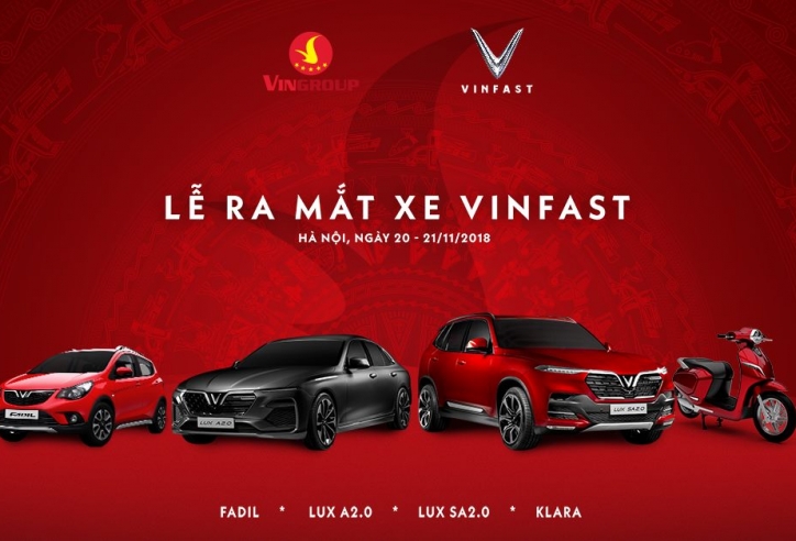 Ngày mai, VinFast mở bán toàn bộ ôtô và xe máy điện tại Công viên Thống Nhất