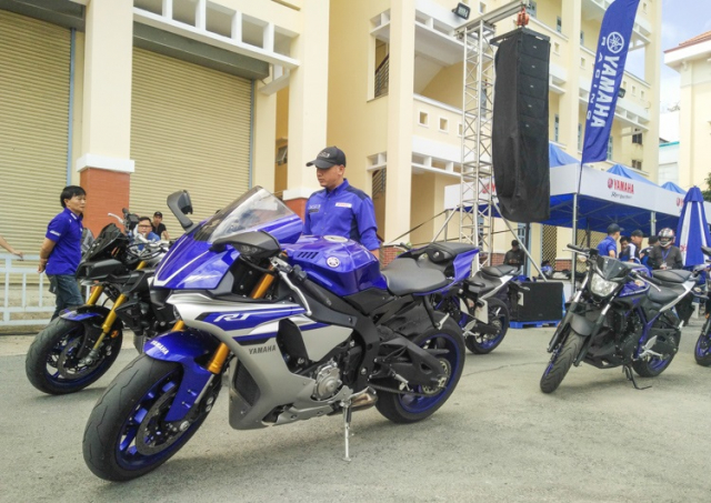 Yamaha sẽ phân phối môtô phân khối lớn và tổ chức chạy thử tại Việt Nam