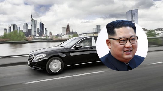 Ông Kim Jong Un tậu Mercedes-Maybach S600 bọc thép mới toanh
