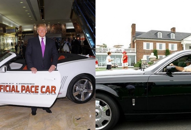 Bộ sưu tập siêu xe của Donald Trump trước khi làm tổng thống