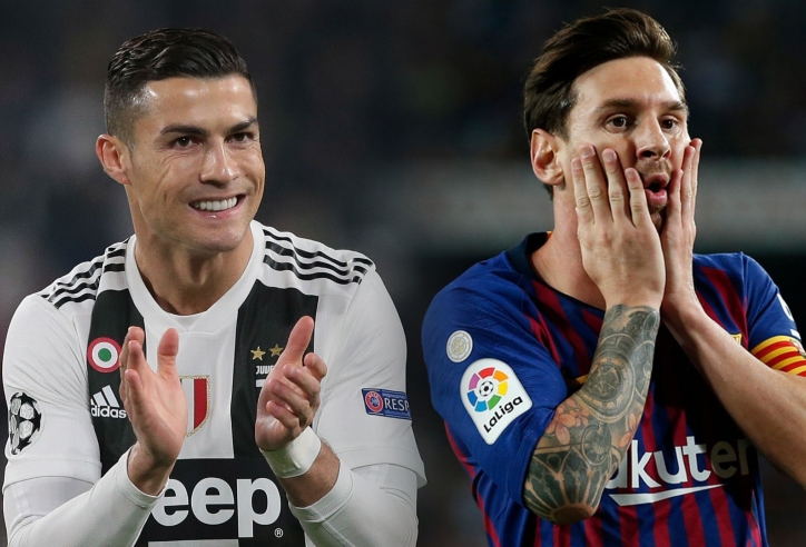 Top 20 VĐV nổi tiếng nhất 2019: Ronaldo bỏ xa Messi