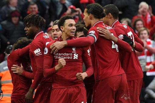 Bảng xếp hạng Ngoại hạng Anh vòng 32: Liverpool lên top 1