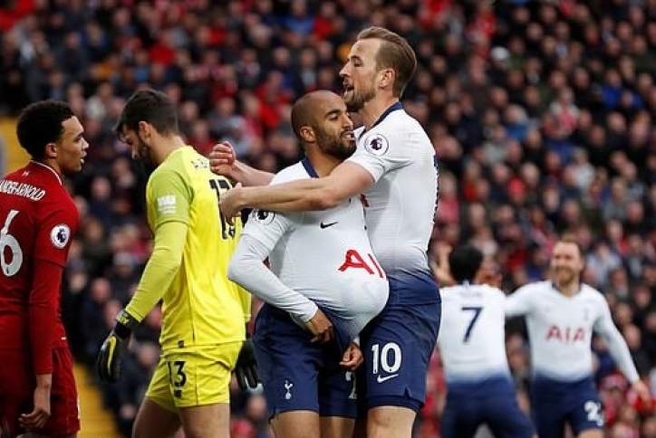 VIDEO: Lucas Moura ghi bàn gỡ hòa 1-1 cho Tottenham
