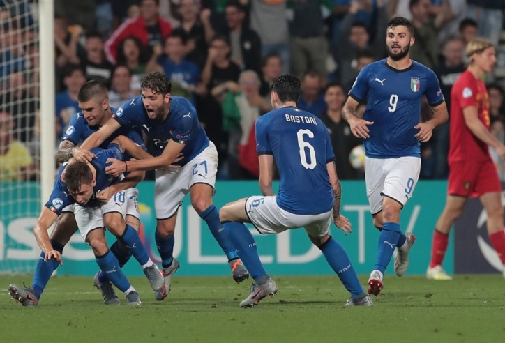 Ý đả bại Bỉ trong ngày có 'cơn mưa thẻ' ở Euro 2019