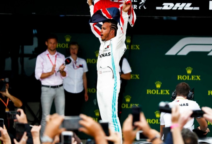 Highligt F1 Anh GP: Hamilton dễ dàng vô địch