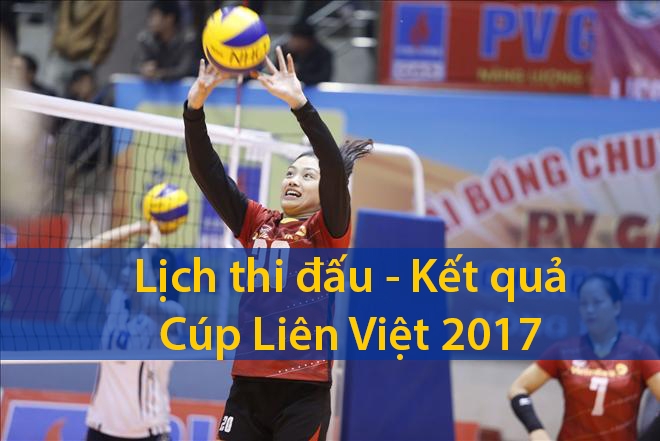 Lịch thi đấu - Kết quả Cúp Liên Việt 2017 (11 - 18/2/2017)