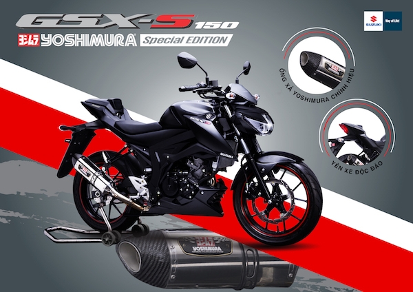 Suzuki Gsx-S150 Yoshimura, thêm “Bùa Yêu” cho Chiến Mã