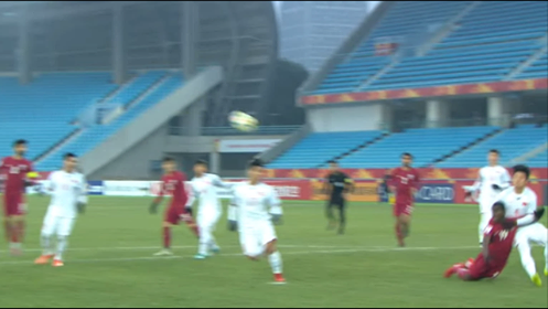 U23 Việt Nam nhận bàn thua đáng tiếc trước U23 Qatar 