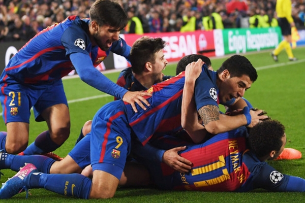 Barca phá kỷ lục Champions League, báo chí thế giới ‘ngả mũ’