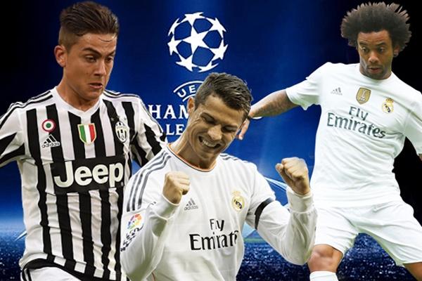 ĐHTB tứ kết C1: Phủ bóng Juventus và Real Madrid