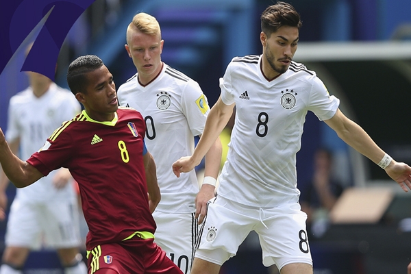 Hạ U20 Đức, Venezuela có 3 điểm đầu tiên