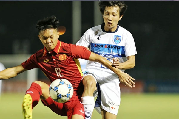 U19 Việt Nam không thể tạo bất ngờ trước ĐKVĐ U21 Yokohama