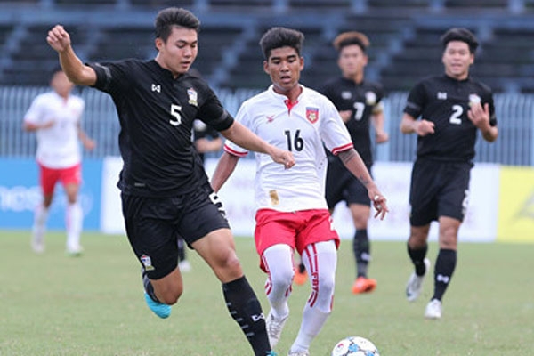 U21 Thái Lan thua sốc, mất ngôi đầu vào tay Myanmar