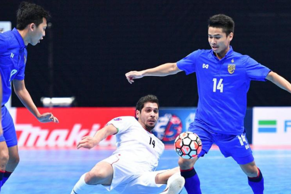 Futsal Thái Lan thảm bại trước Iran tại tứ kết giải châu Á