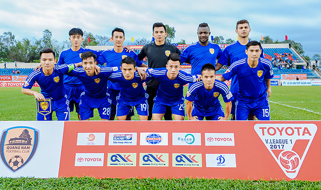 Đội hình, danh sách cầu thủ CLB QUẢNG NAM mùa giải 2018