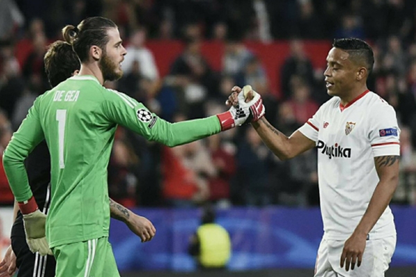 Sevilla gửi thông điệp đặc biệt đến De Gea trước trận tái đấu