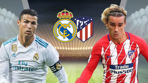 Kết quả Real Madrid vs Atletico Madrid: Hòa đáng tiếc