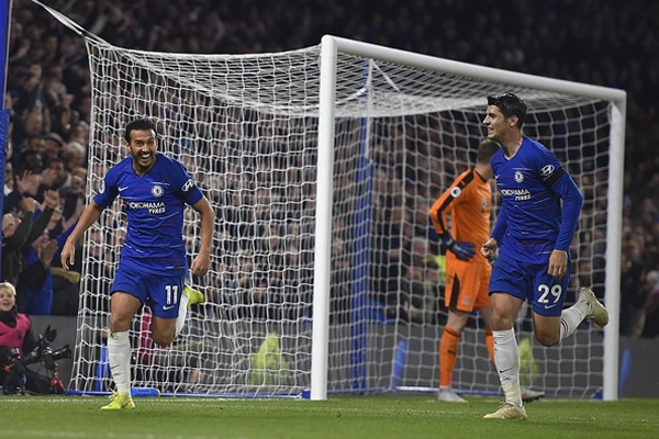 Morata lập cú đúp, Chelsea dễ dàng đả bại Crystal Palace