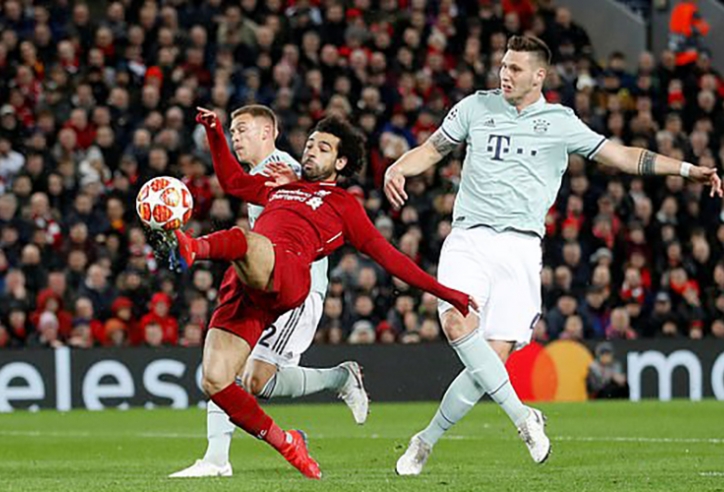Salah chơi dưới sức, Liverpool để Bayern cầm hòa tại Anfield