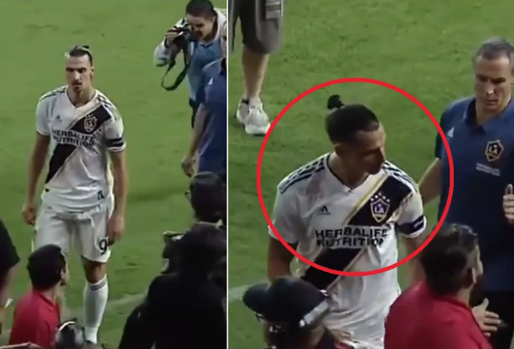 VIDEO: Zlatan Ibrahimovic hành động tục tĩu tại MLS