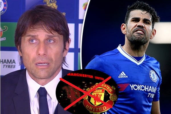 Bị Mourinho ngó lơ, Costa chờ Conte 'phán xử'